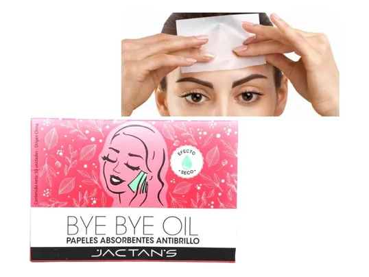 Papel Absorvente Antibrillo Facial Jactans