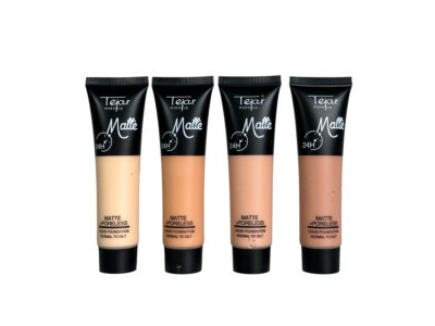 maquillaje fluido en pomo matte