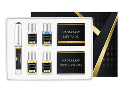 Kit completo de extensión de pestañas profesional Nagaraku