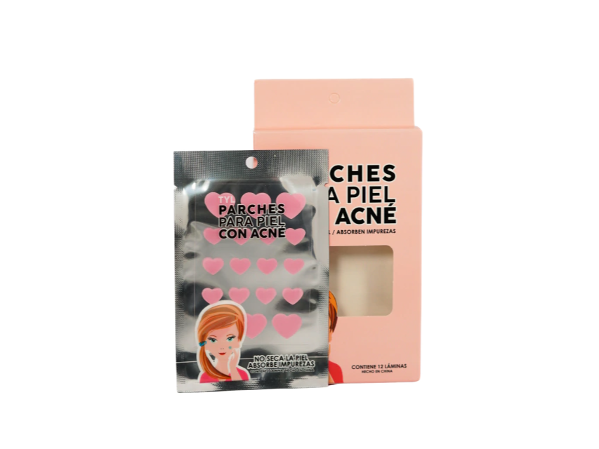 Parches invisibles para acne
