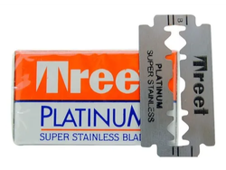 Hojas / Filos Afeitar Treet Platinum Repuesto Barberia