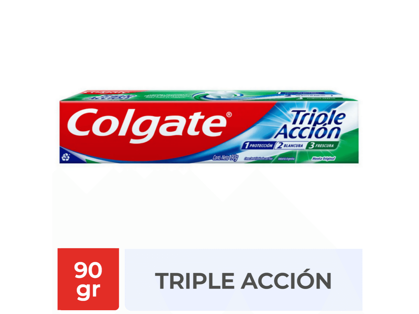 PASTA DE DIENTES COLGATE TRIPLE AACION 90G