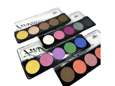 sombra para ojos diamond por 5 colores