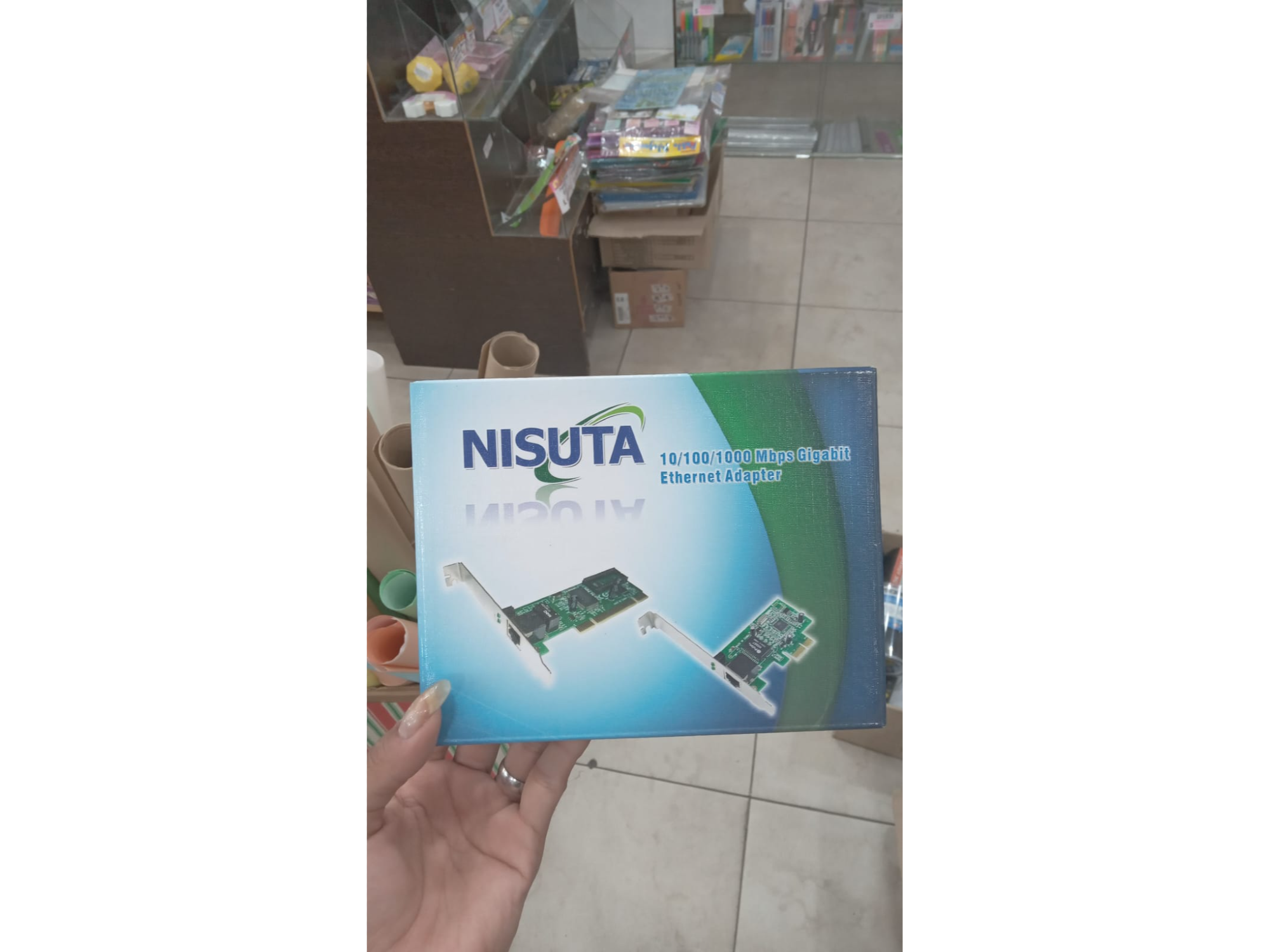 PLACA DE RED ETHERNET NISUTA