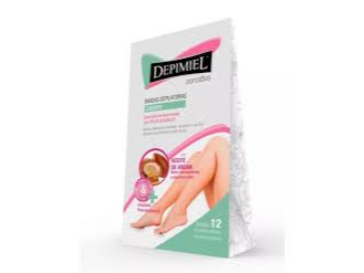 Bandas Depilatorias Para Cuerpo Pieles Sensibles Depimiel