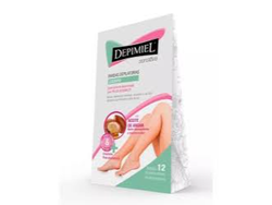 Bandas Depilatorias Para Cuerpo Pieles Sensibles Depimiel
