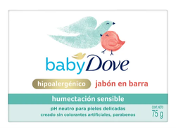 Dove Baby Jabon Barra Hipoalergénico Humec Sensible