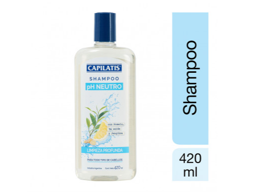 Capilatis Shampoo Limpieza Profunda PH neutro x 420ml