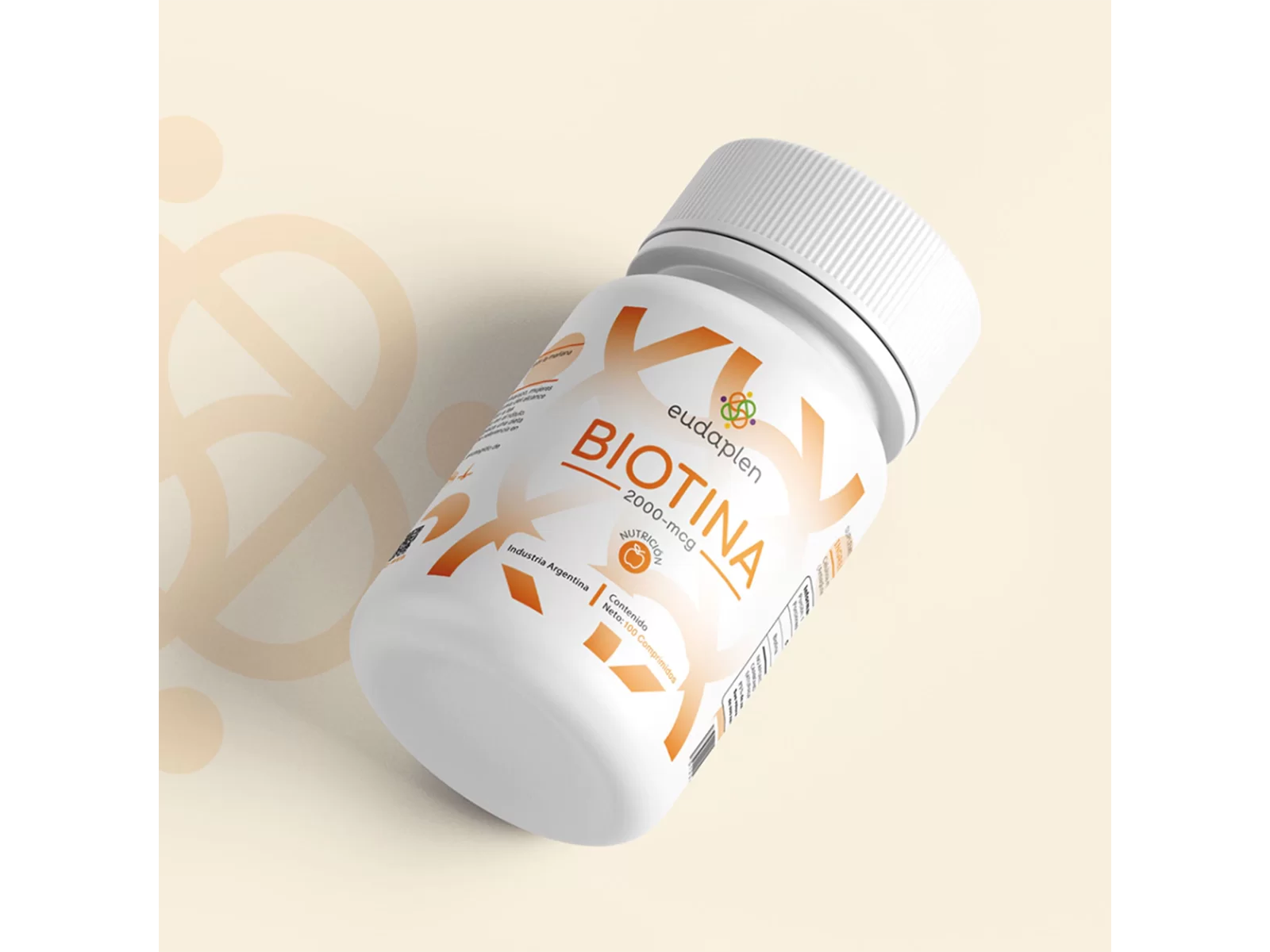 Biotina Eudaplen x90 comprimidos
