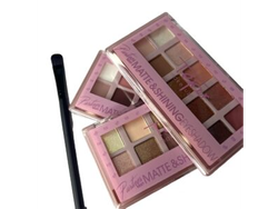 sombra para ojos mattepor 10 colores