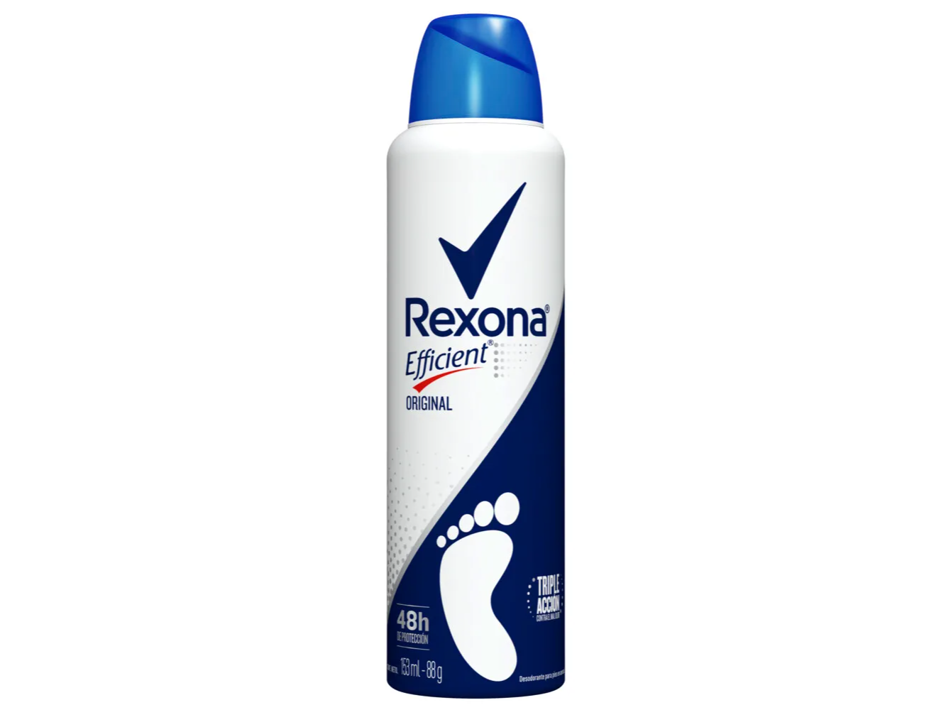 Desodorante para Pies Rexona Efficient Original en Aerosol x 153 ml