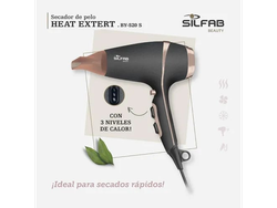 Secador Profesional para  Cabello Boquilla Velocidades Co Super Potente Y Liviano