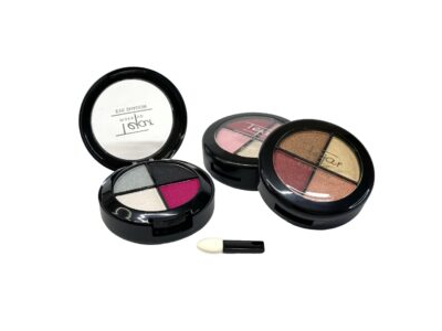 sombra para ojos con 4 colores con espejo