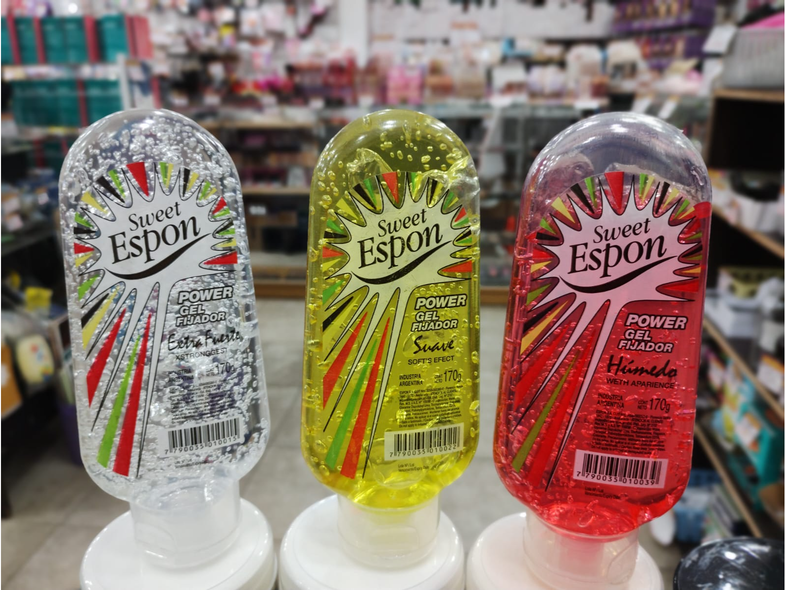 geles 170 grs variedad espon
