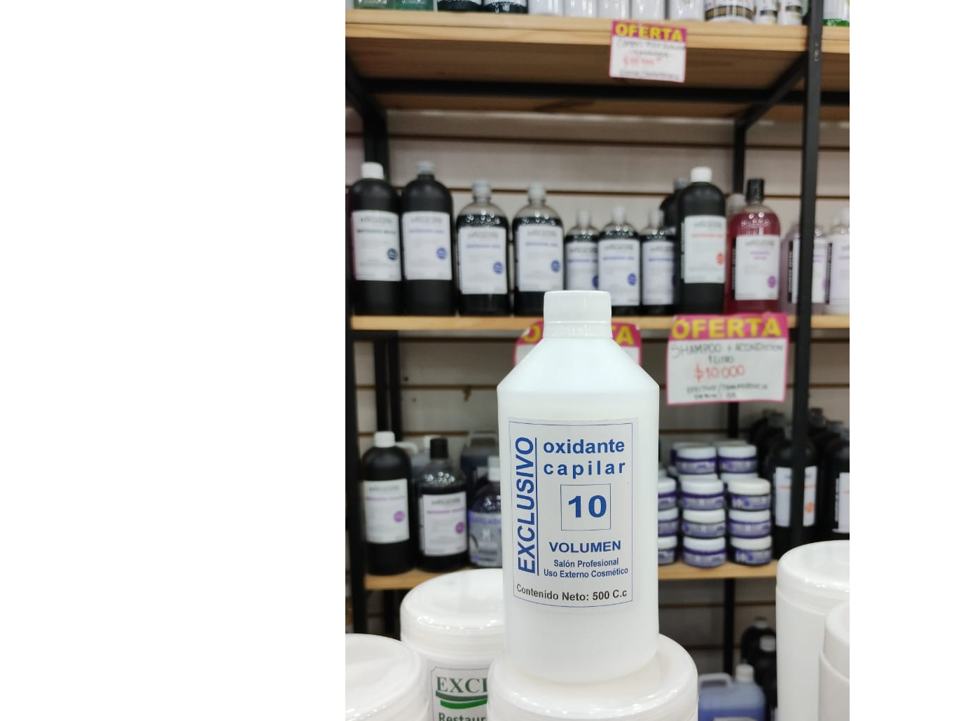 OXIDANTE EXCLUSIVO 10 VOL 500ML