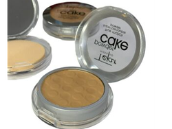 polvo compacto con espejo