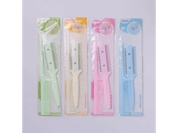 Set Kit Peine De Cola + 1 Peine Navaja Navajin Peluqueria
