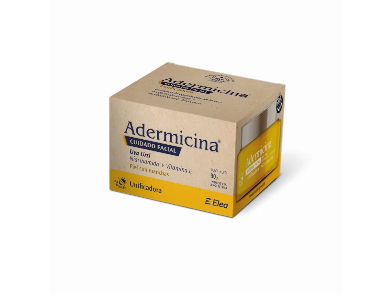 Crema Facial Adermicina Unificadora x 90 g