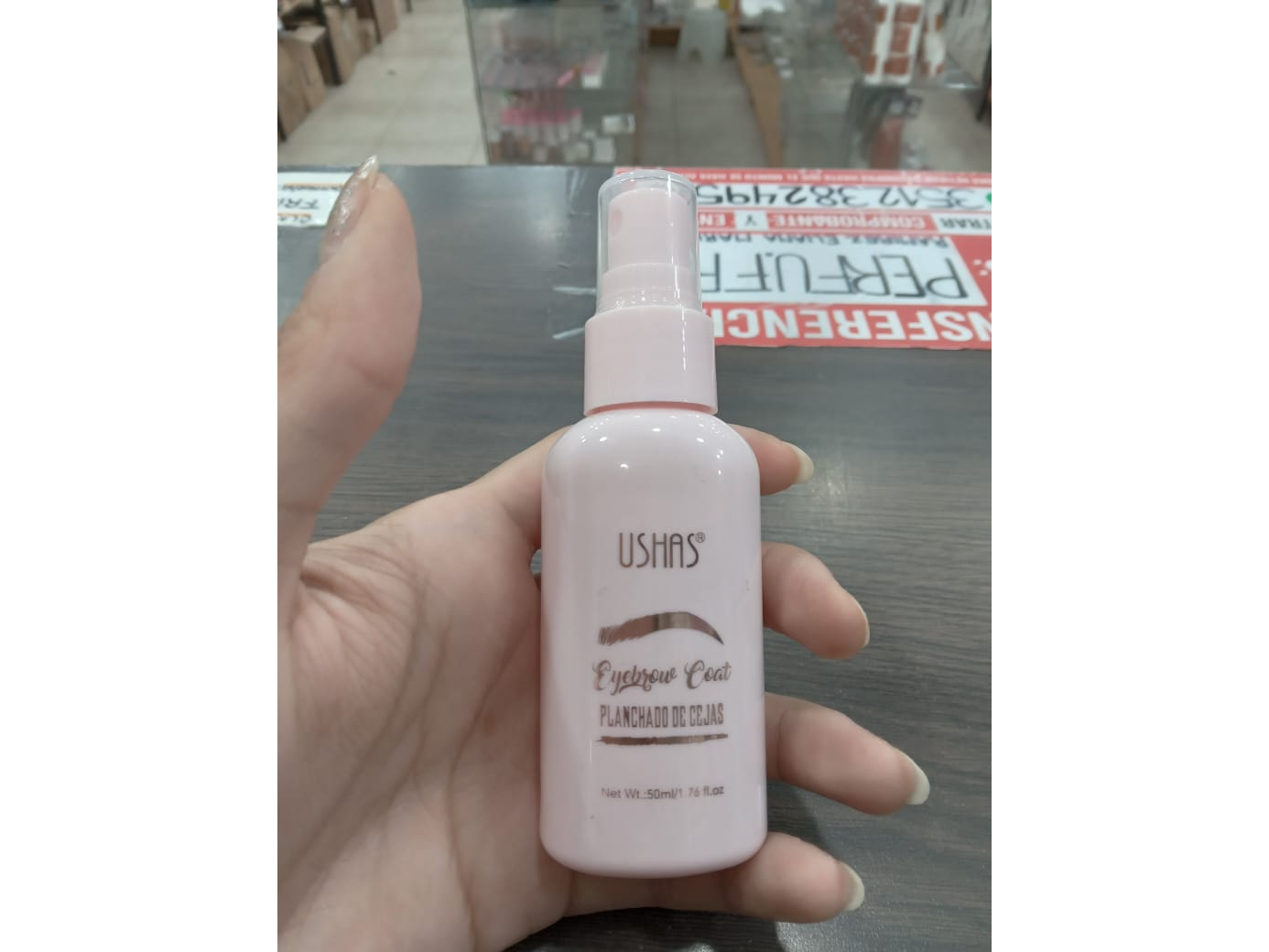 Spray eyebrow coat USHAS