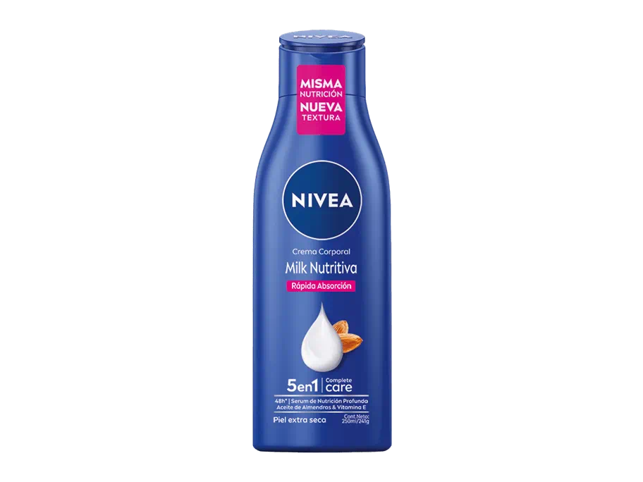 Nivea Milk Nutritiva Rápida Absorción