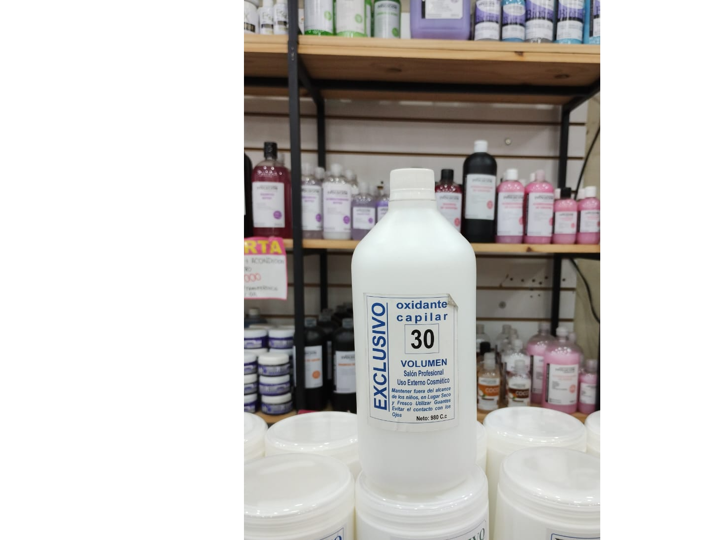 OXIDANTE EXCLUSIVO 30 VOL 1L