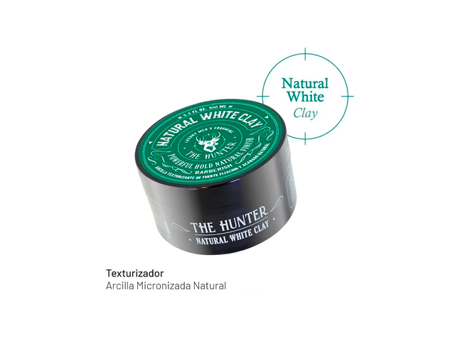 Cera The Hunter Natural White Clay x 100 ml.