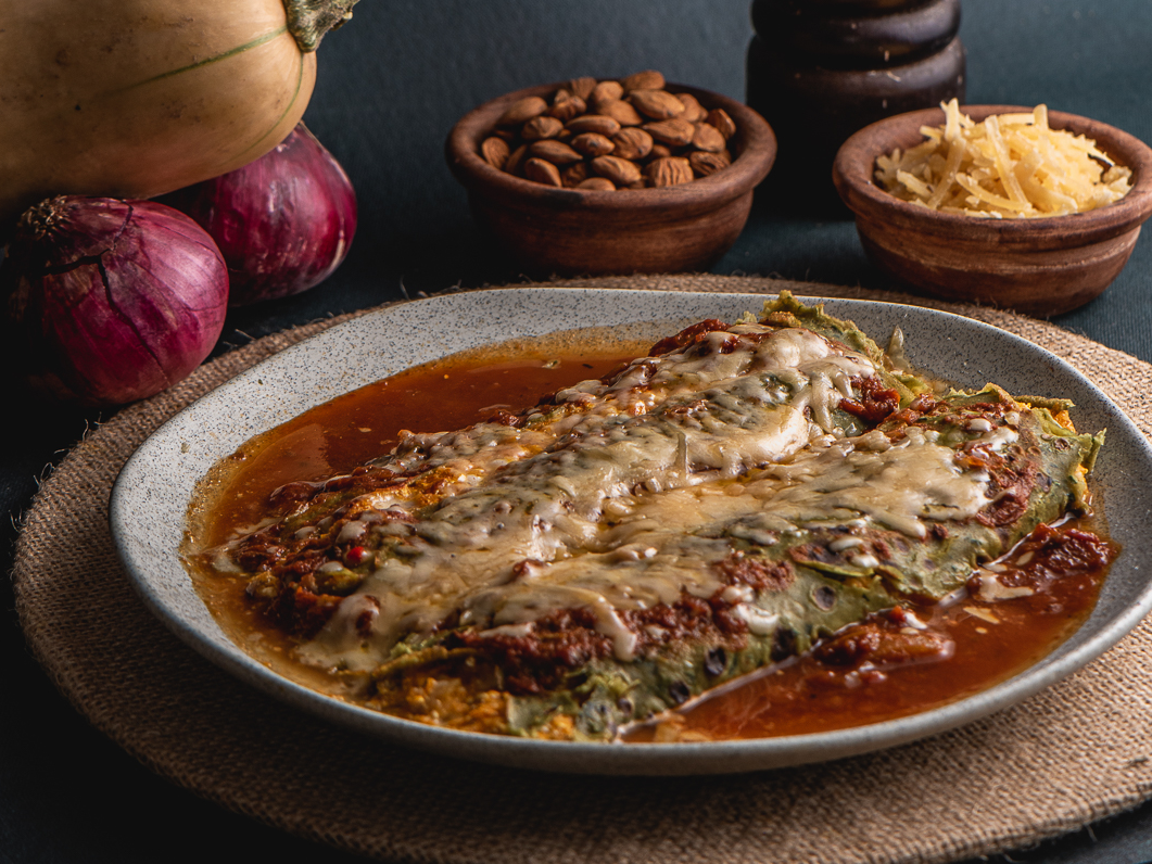 Canelones de Espinaca