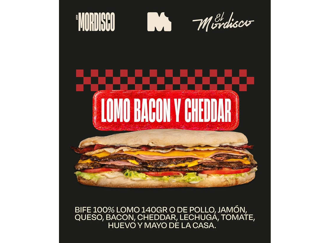 Lomo Bacon & Cheddar