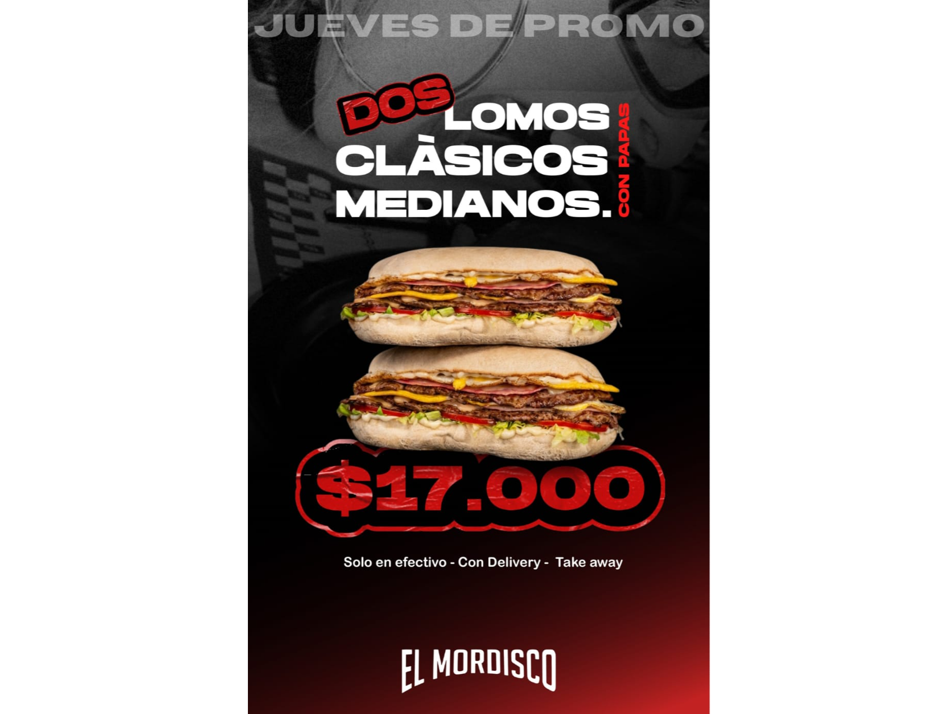 ¡PROMO JUEVES DE LOMOS!
