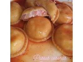 Porción Sorrentinos de jamón y queso