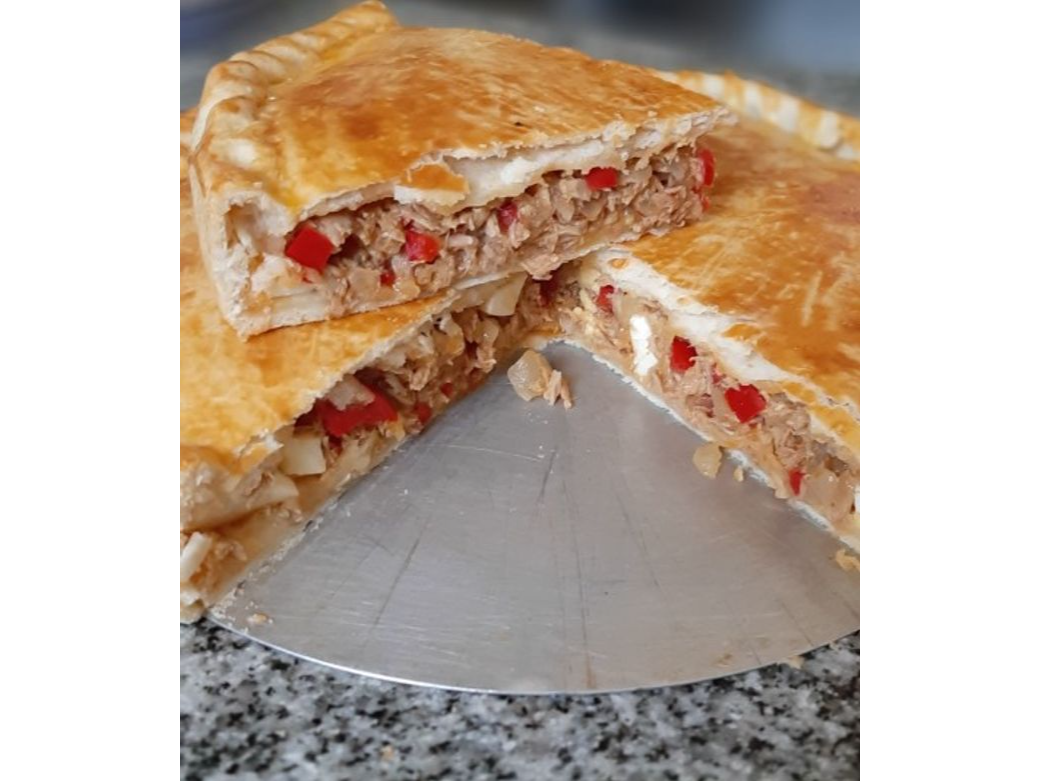 Porcion de Tarta de Atun