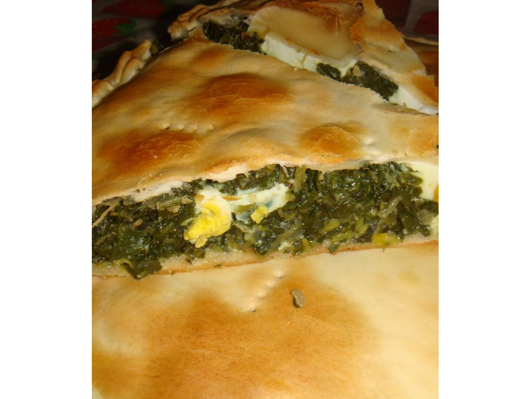 Porcion de Tarta de Acelga