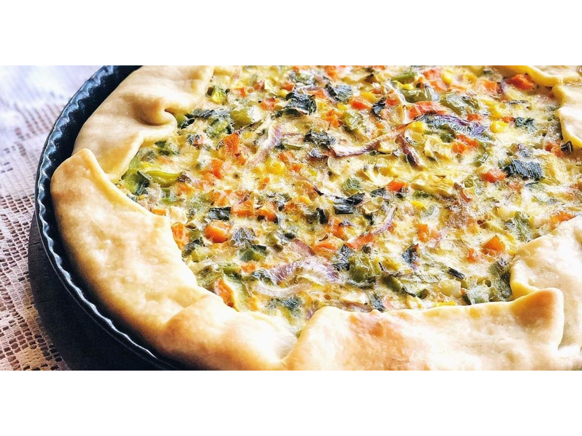 Porcion de Tarta de Verduras