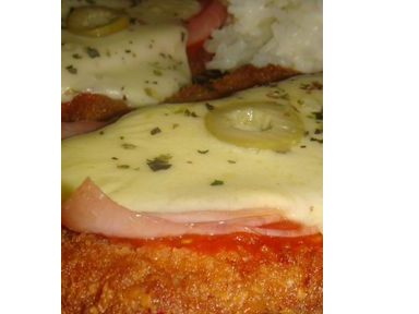 Milanesa de Pollo Napolitana