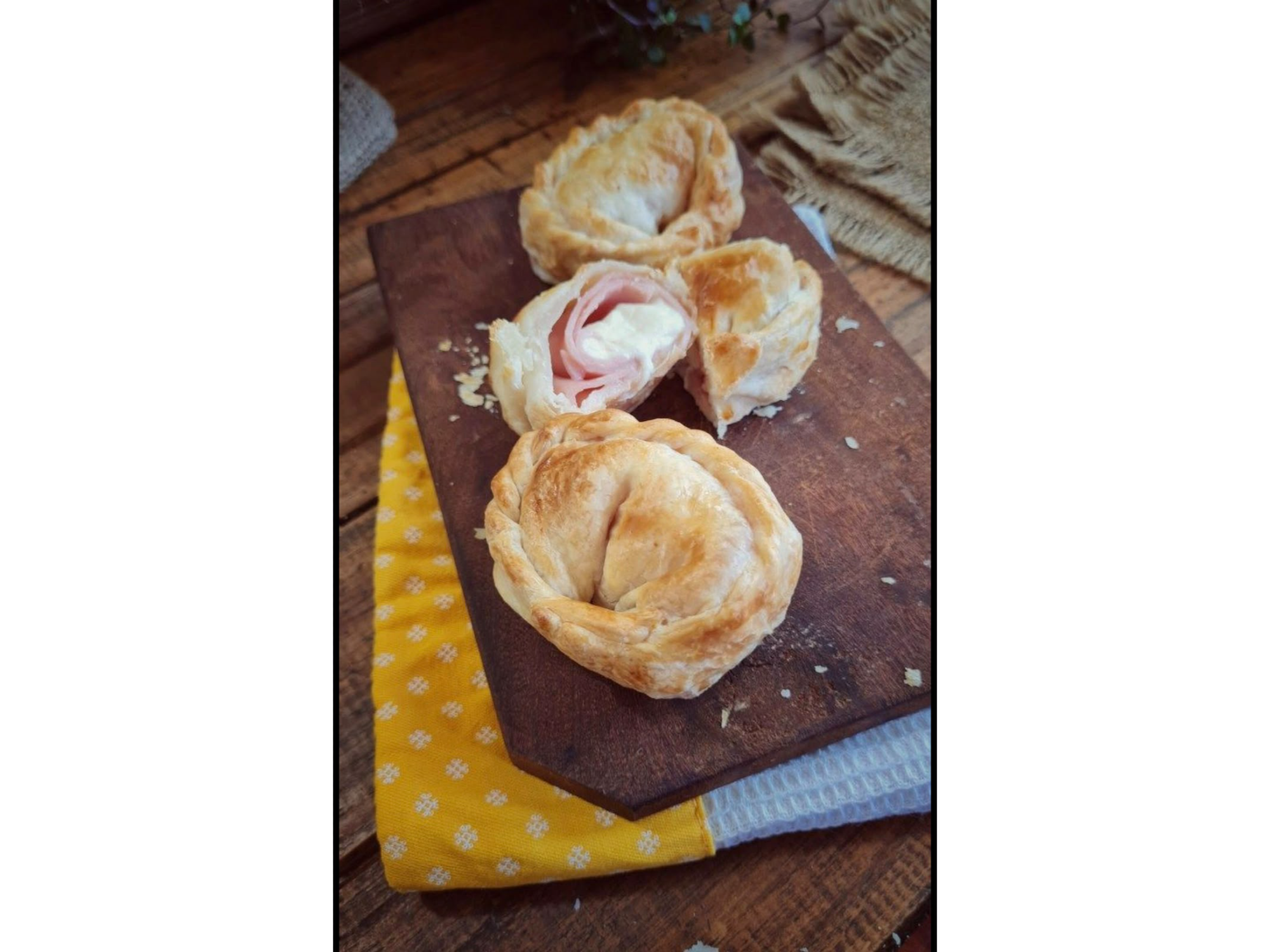 Empanada de jamón y queso de Club Pizza TV