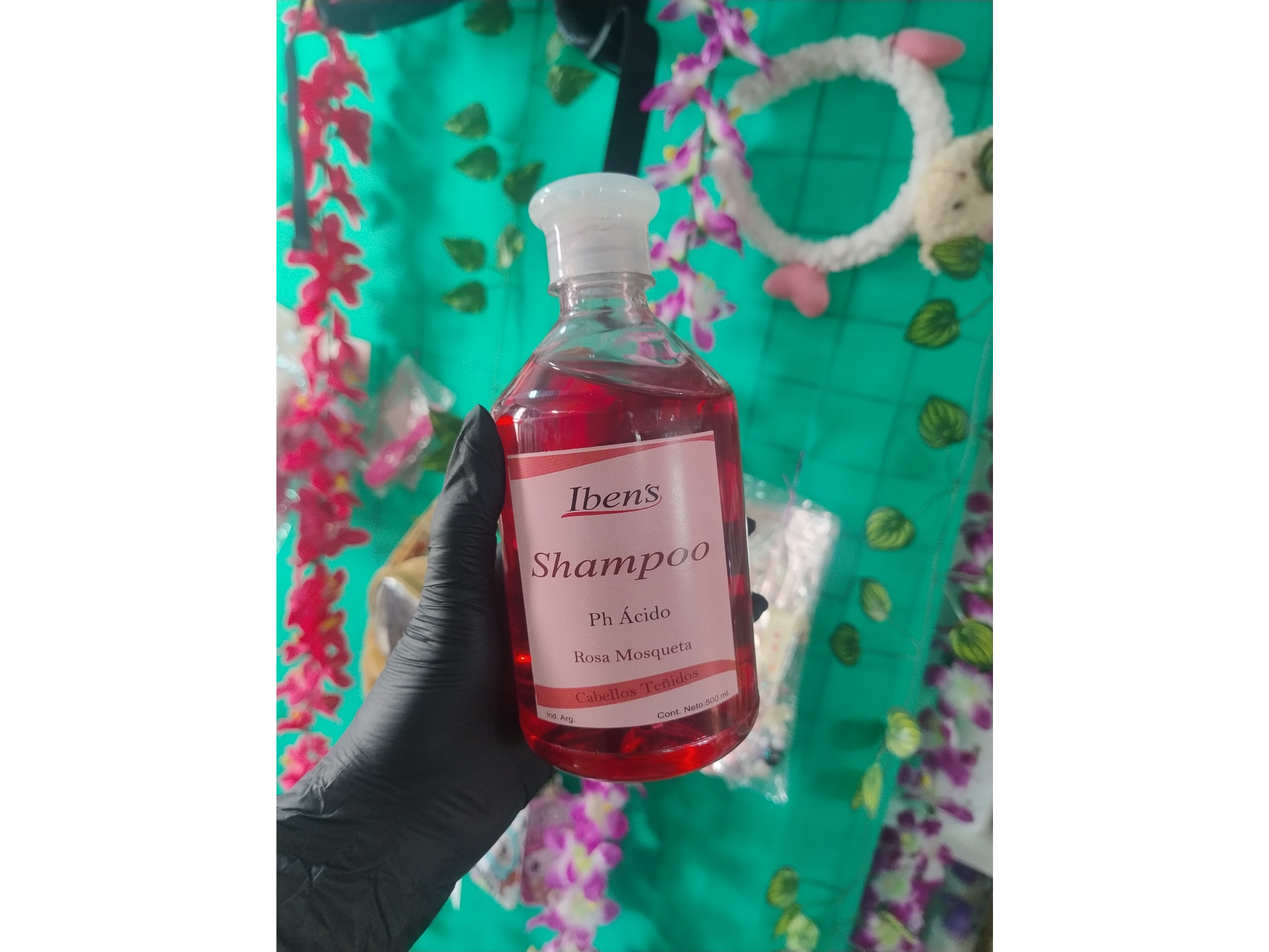 Shampoo ácido rosa mosqueta