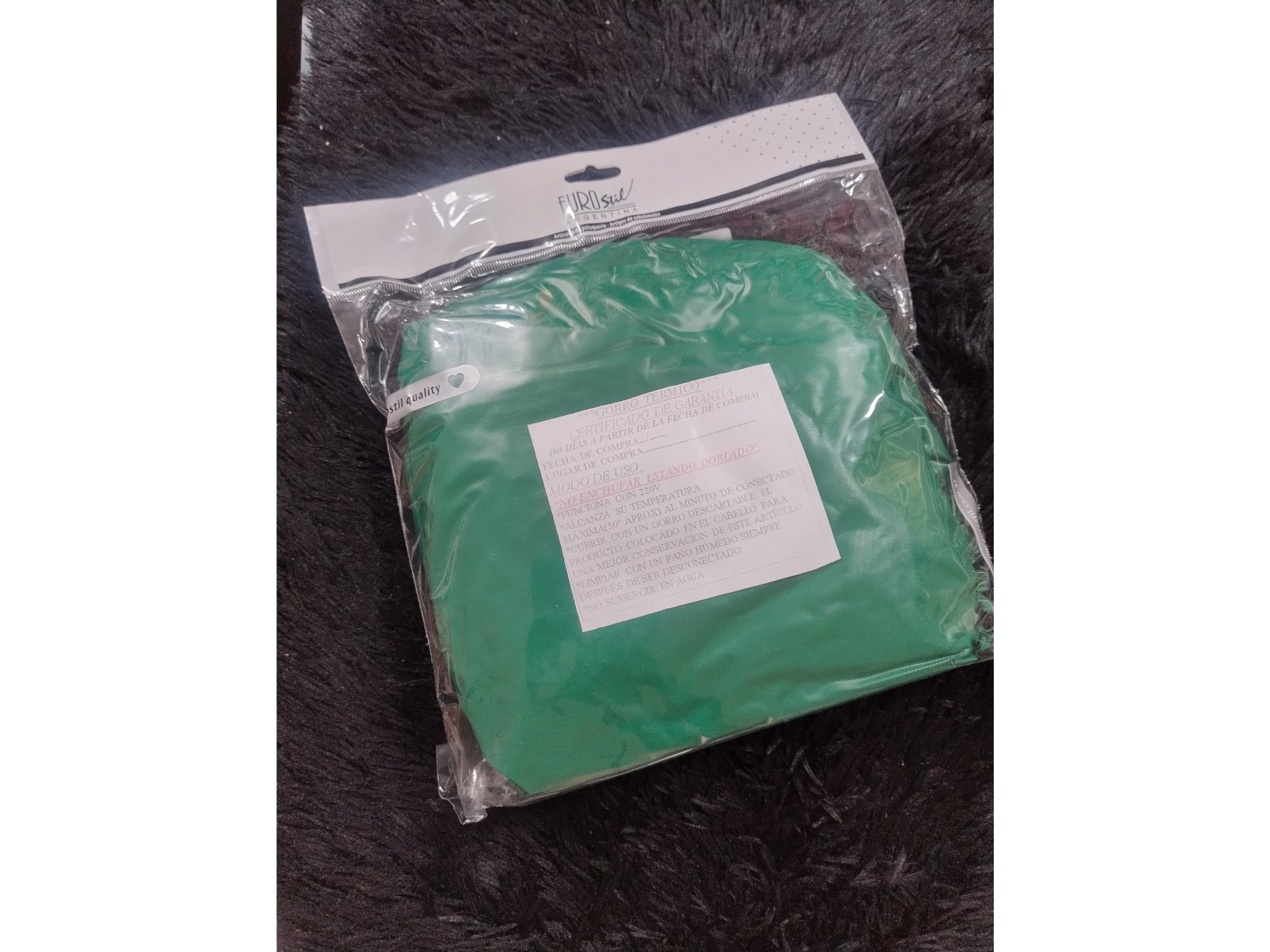 Gorro eléctrico eurostil