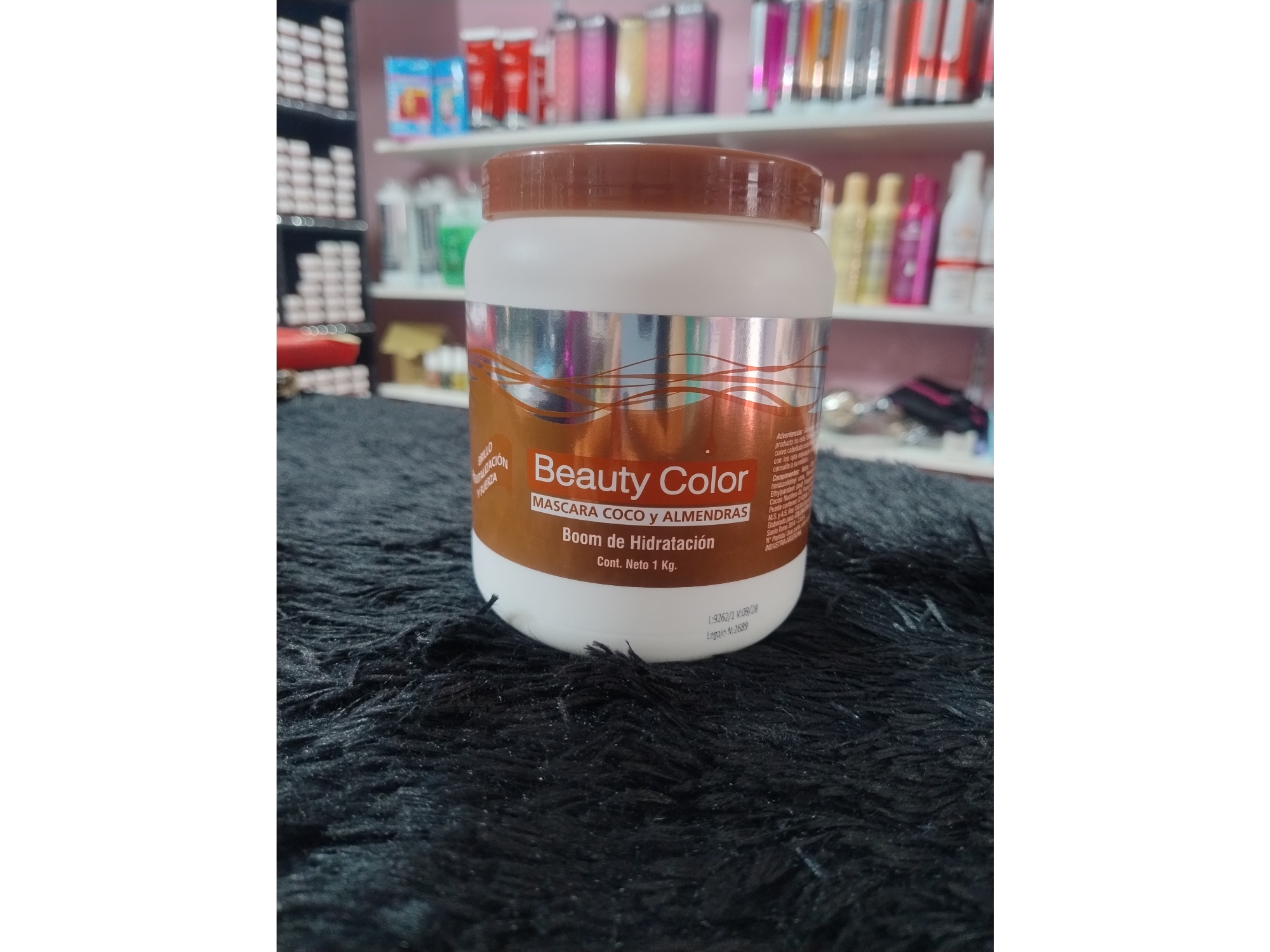 Máscara coco y almendras Beauty color