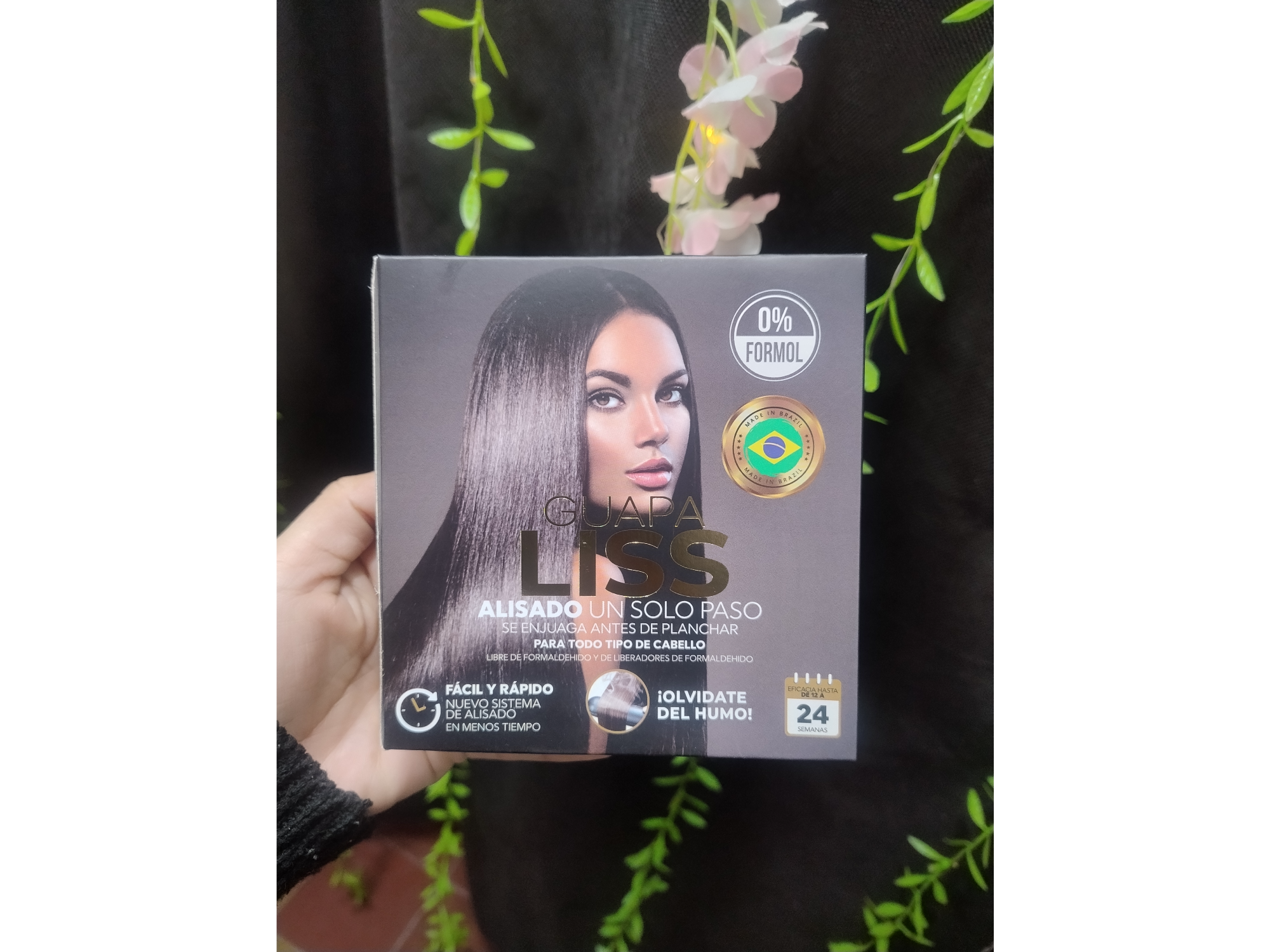 Kit alisado sin formol brasilero