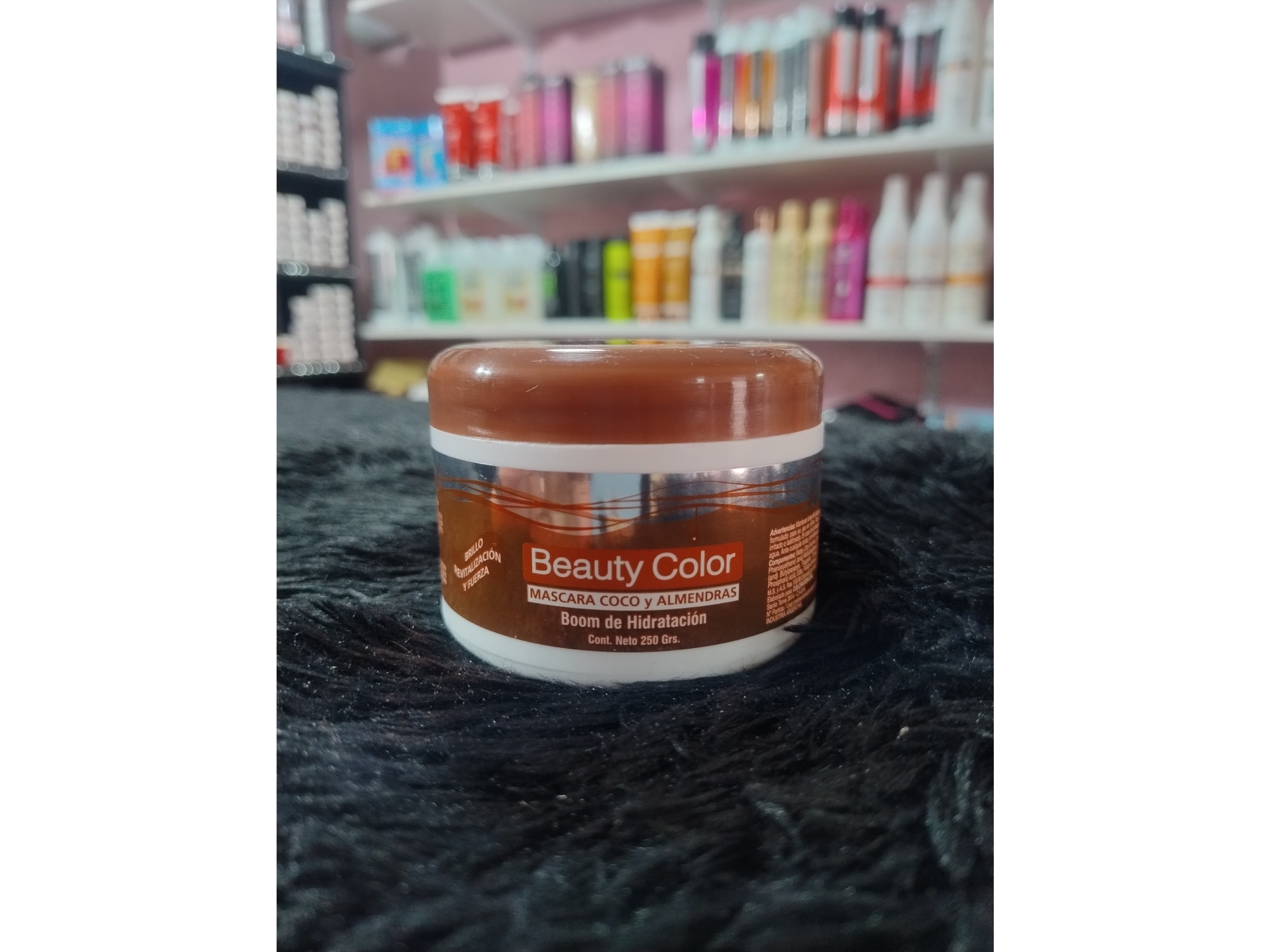 Máscara Beauty color coco y almendras