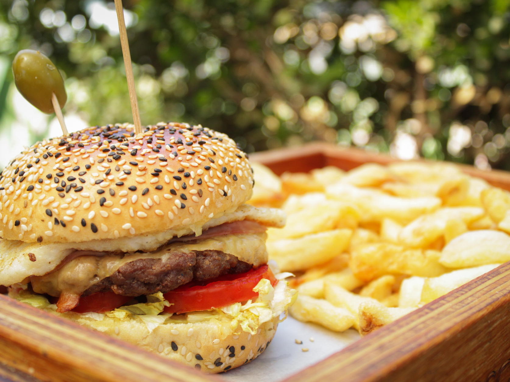 Hamburguesa completa