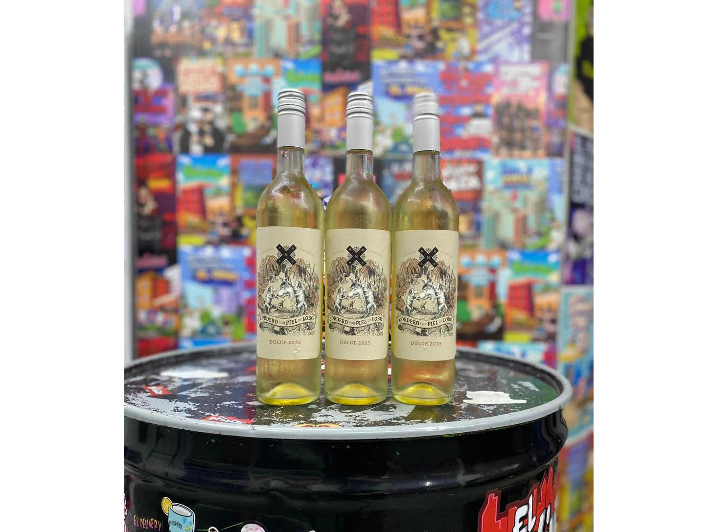 3 Cordero con Piel de Lobo Blanco Dulce