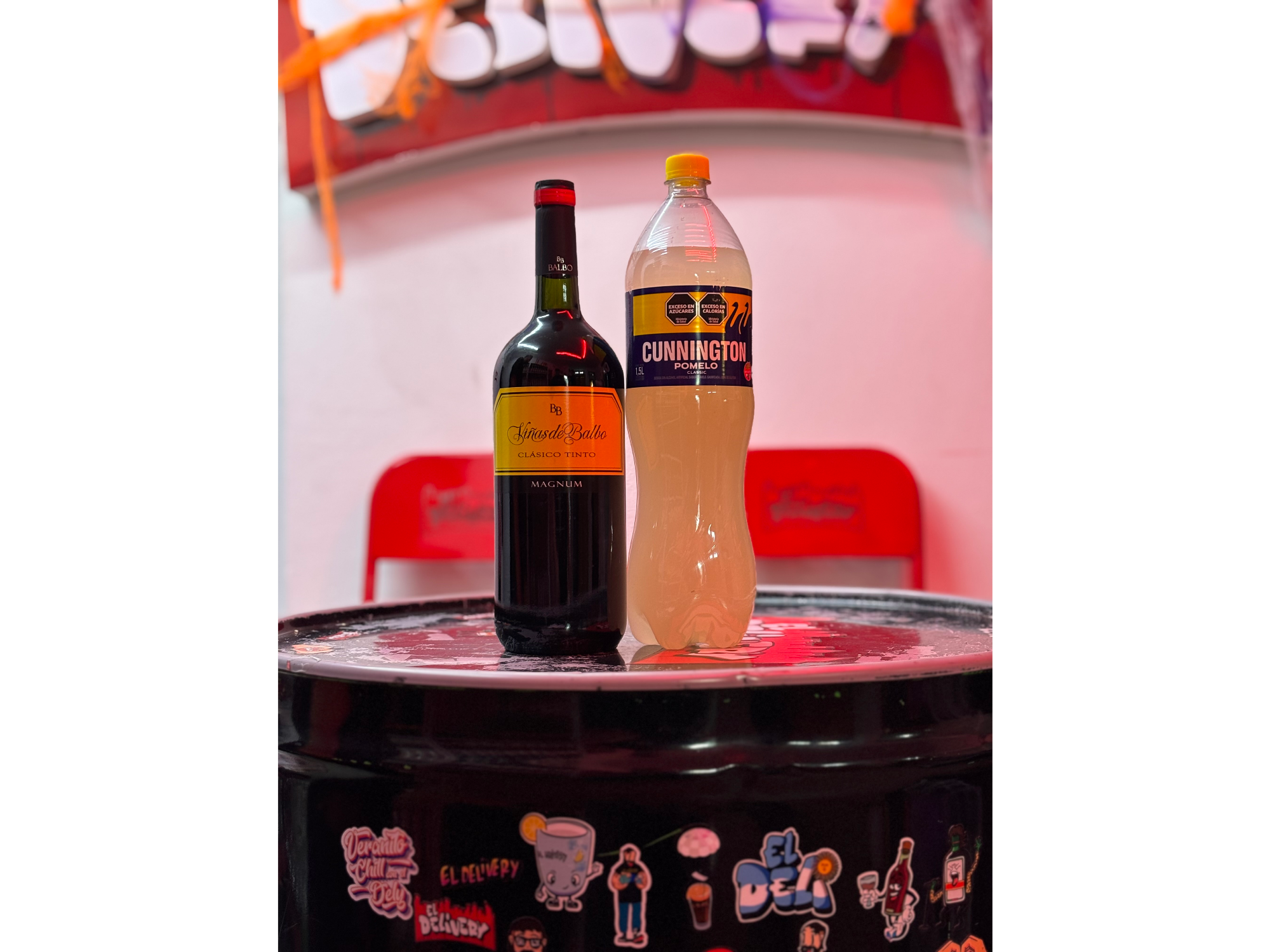 1 Balbo Tinto + 1 Cunington Pomelo 1.5lt