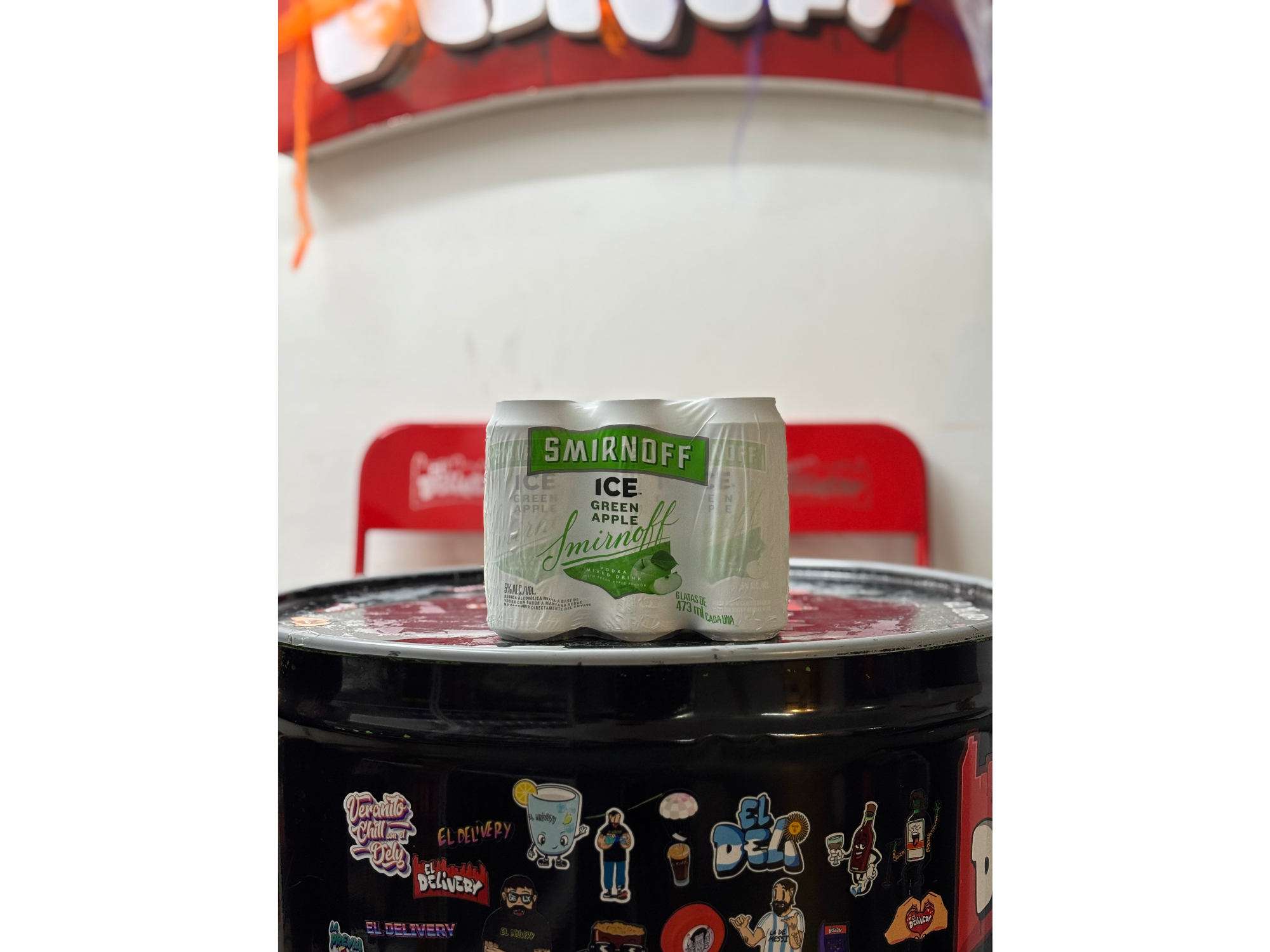 Six Pack Smirnoff Lata 473cc