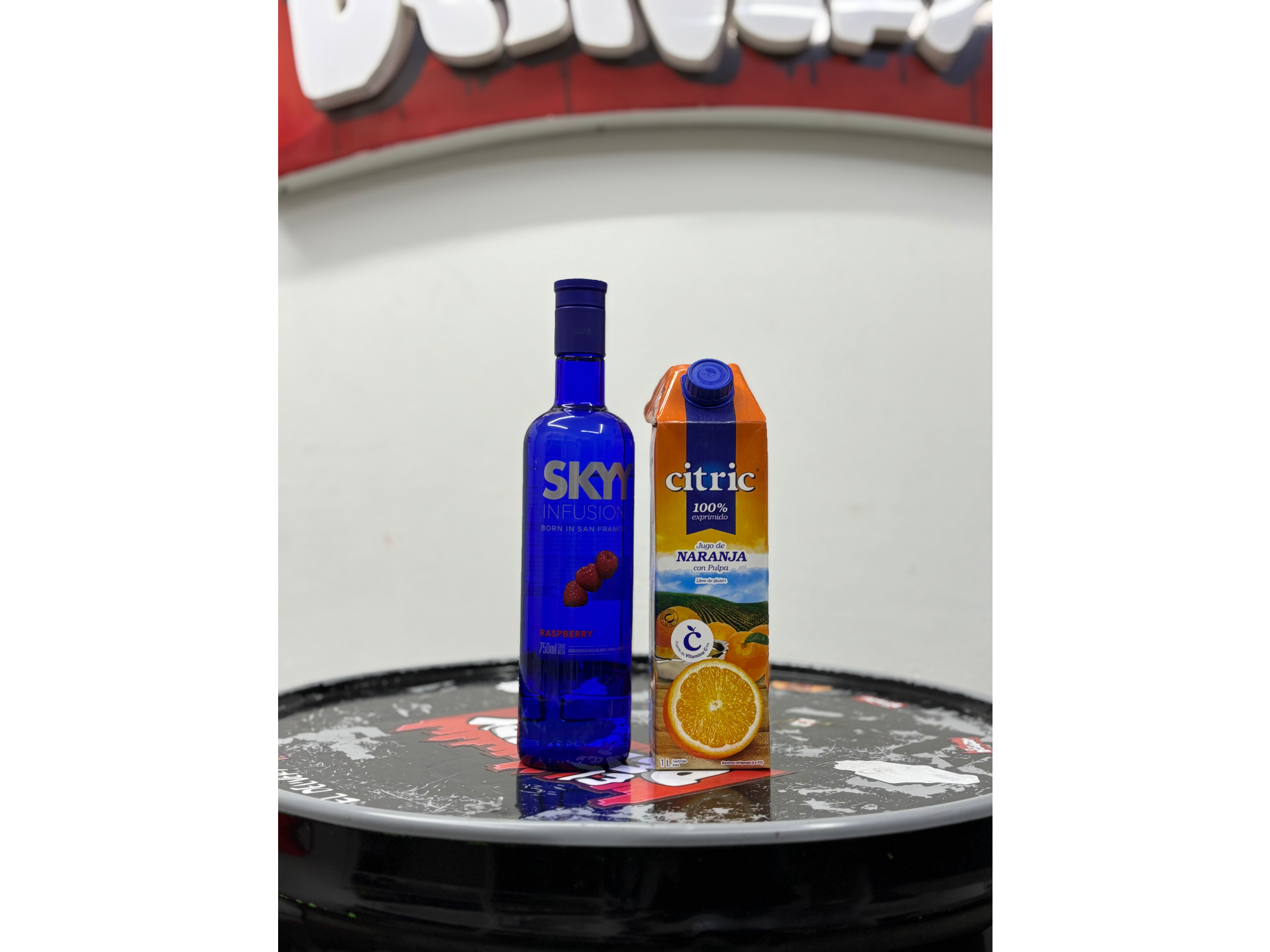 SKYY Saborizado + Citric Naranja 1lt