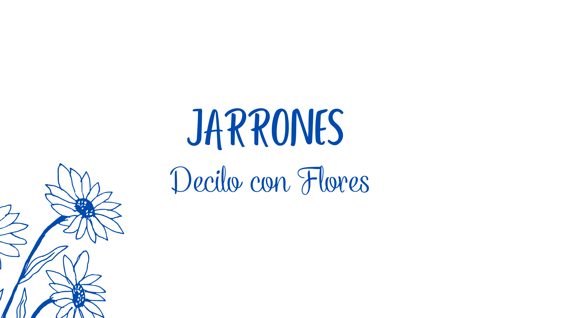 JARRONES