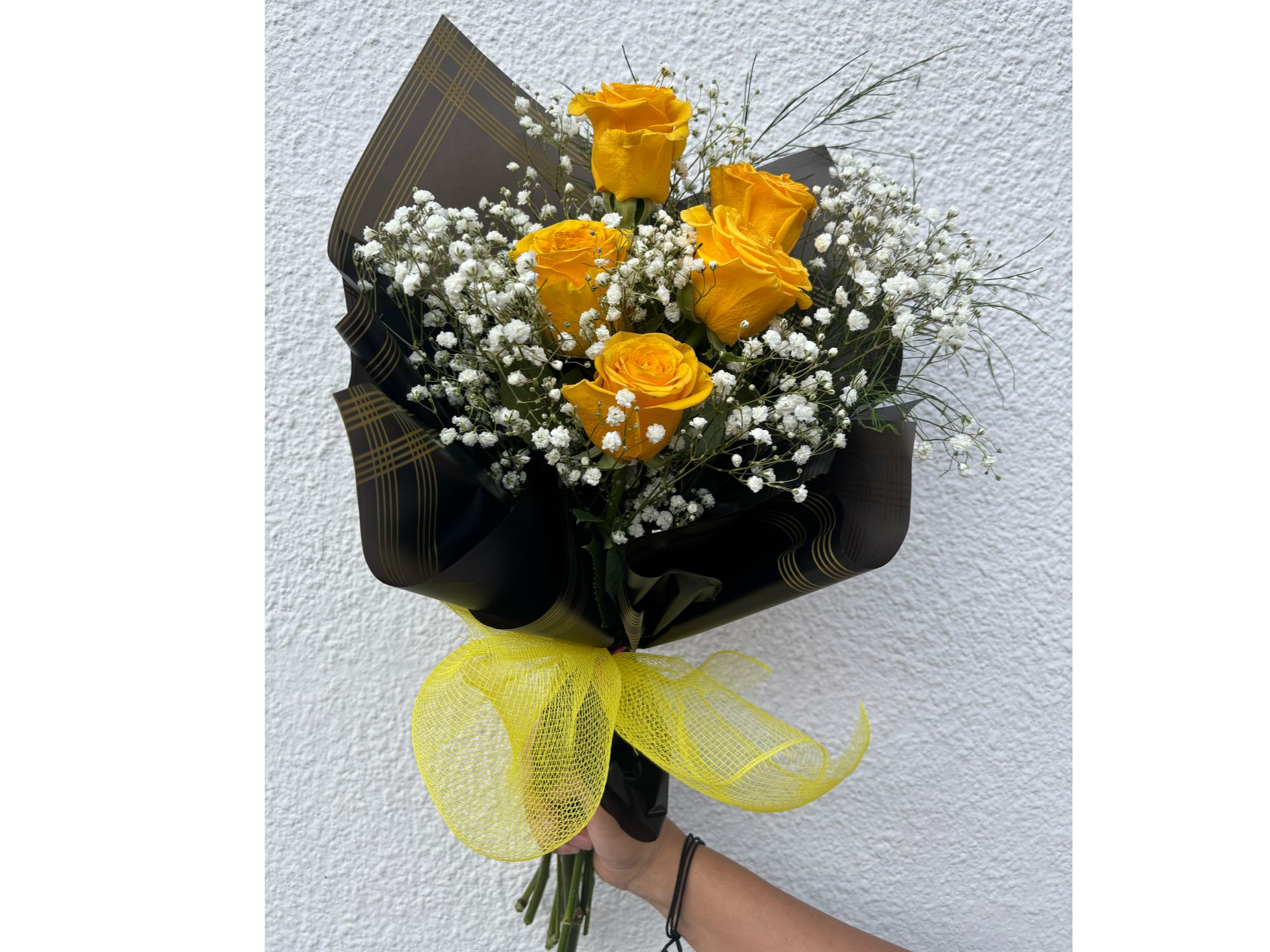 Ramo De 6 Rosas Amarillas