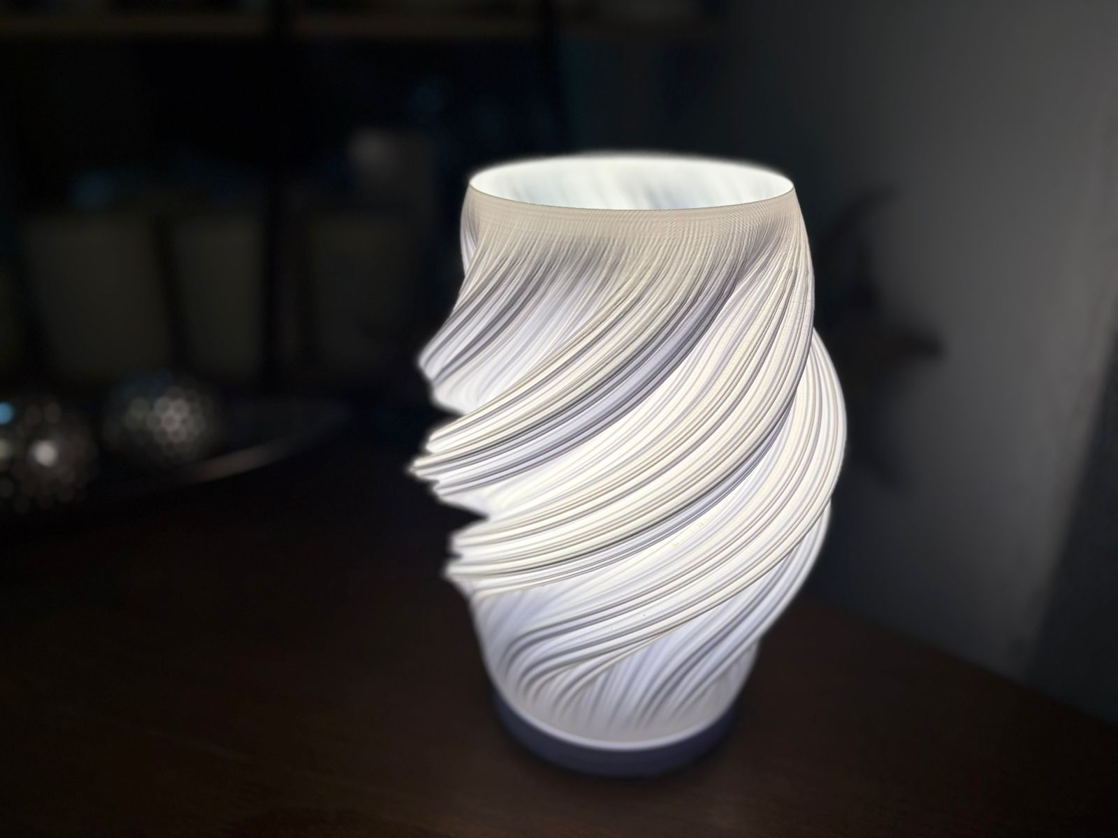 Lampara Tornado 3D