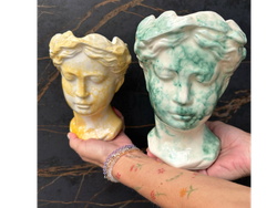 Jarron de Ceramica Rostro