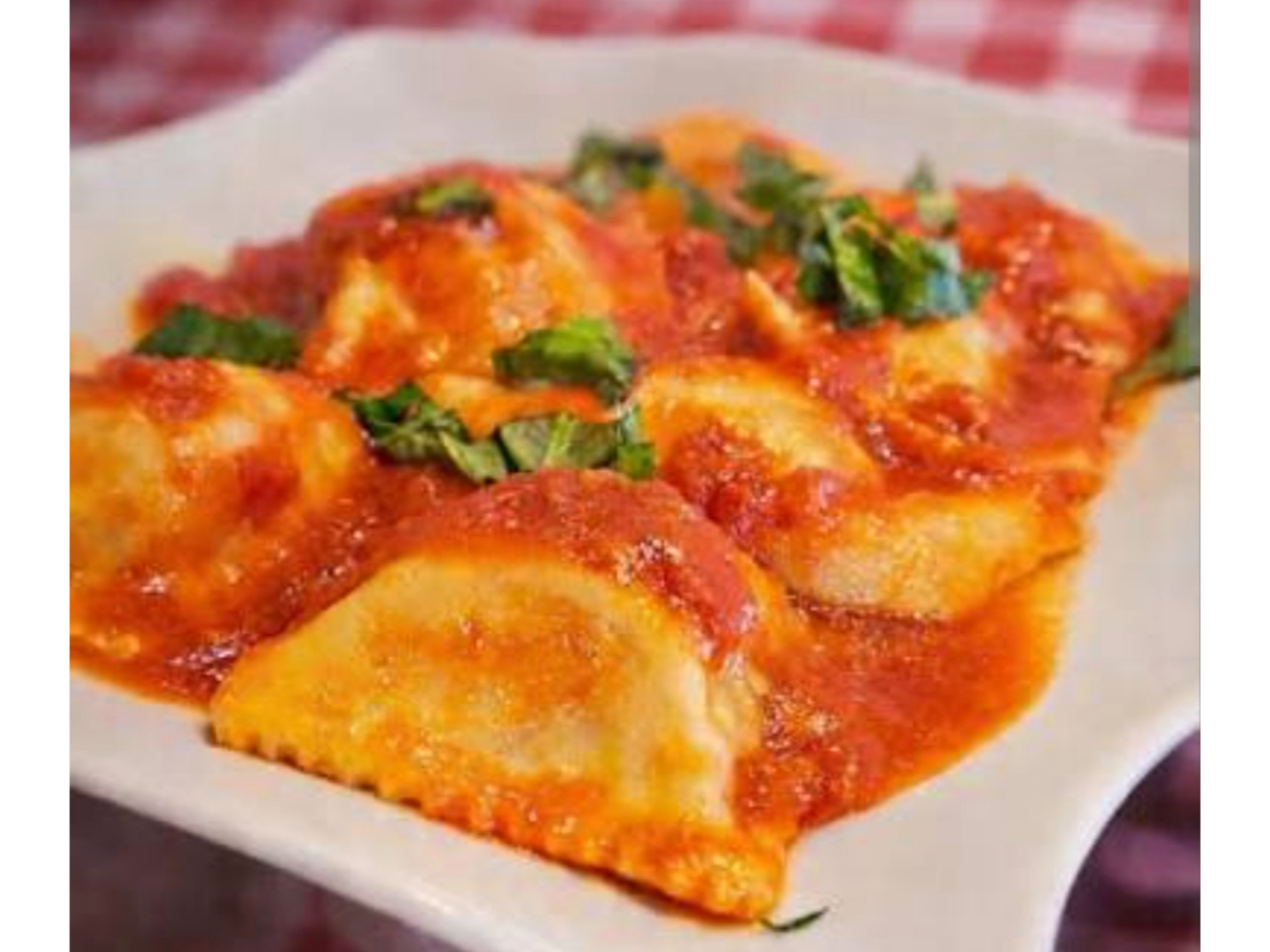 Raviolones carne y verdura